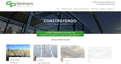 Desktop Screenshot of gerenpro.com.pe
